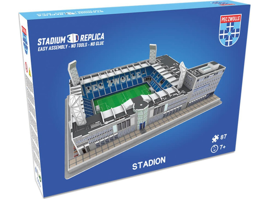 STADIUM 3D REPLICA 3D puzzle Stadion MAC3PARK - FC PEC Zwolle 87 dílků