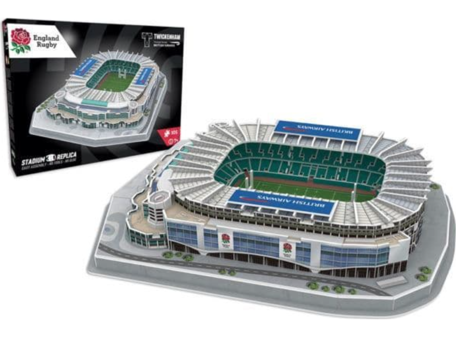 STADIUM 3D REPLICA 3D puzzle Stadion Twickenham - England Rugby 108 dílků