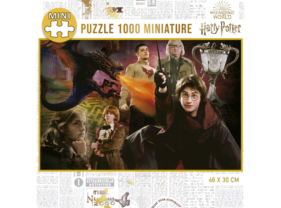 EDUCA Miniaturní puzzle Harry Potter 1000 dílků