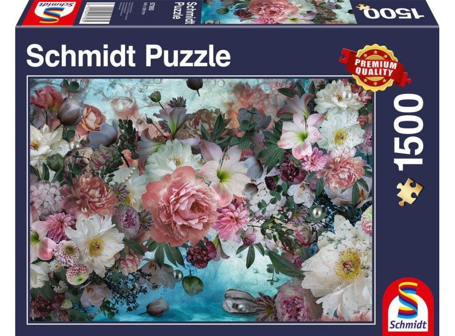 SCHMIDT Puzzle Aquascape: Květiny pod vodní hladinou 1500 dílků