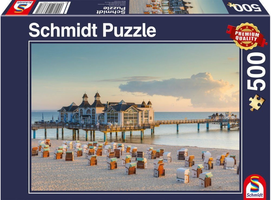 SCHMIDT Puzzle Baltské letovisko Sellin 500 dílků