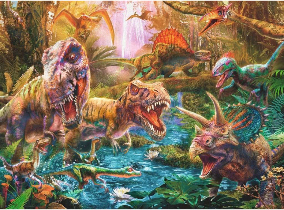 RAVENSBURGER Puzzle Dinosauři XXL 150 dílků