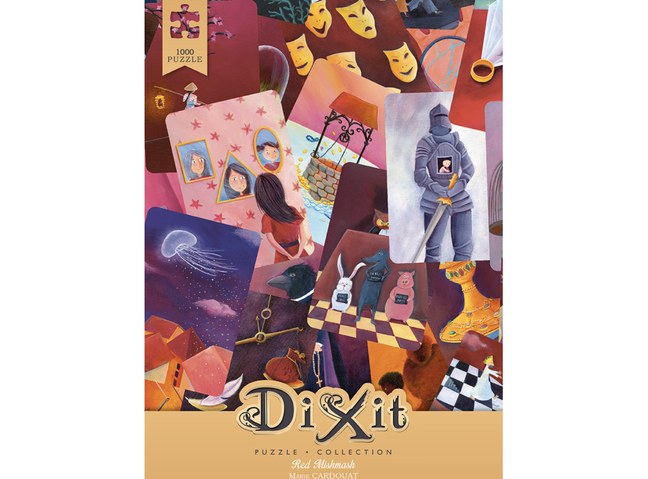 LIBELLUD Puzzle Dixit Collection: Červený Mišmaš 1000 dílků