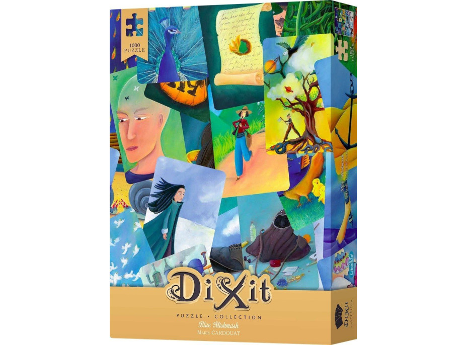 LIBELLUD Puzzle Dixit Collection: Modrý Mišmaš 1000 dílků