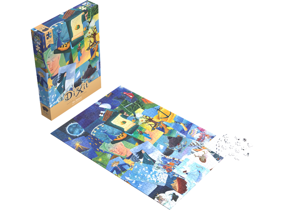 LIBELLUD Puzzle Dixit Collection: Modrý Mišmaš 1000 dílků