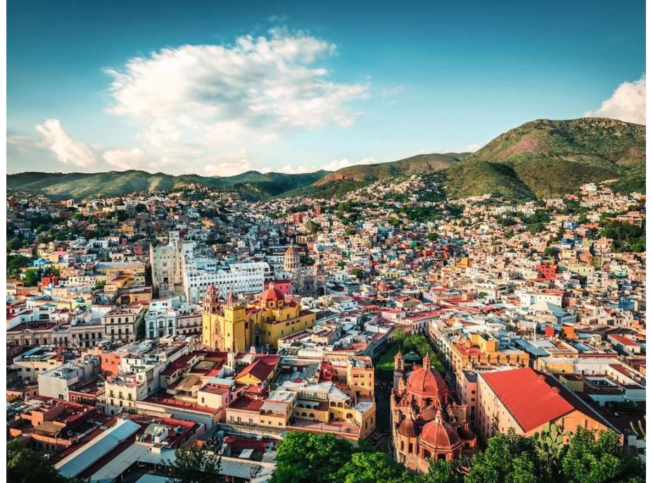 RAVENSBURGER Puzzle Guanajuato, Mexiko 2000 dílků