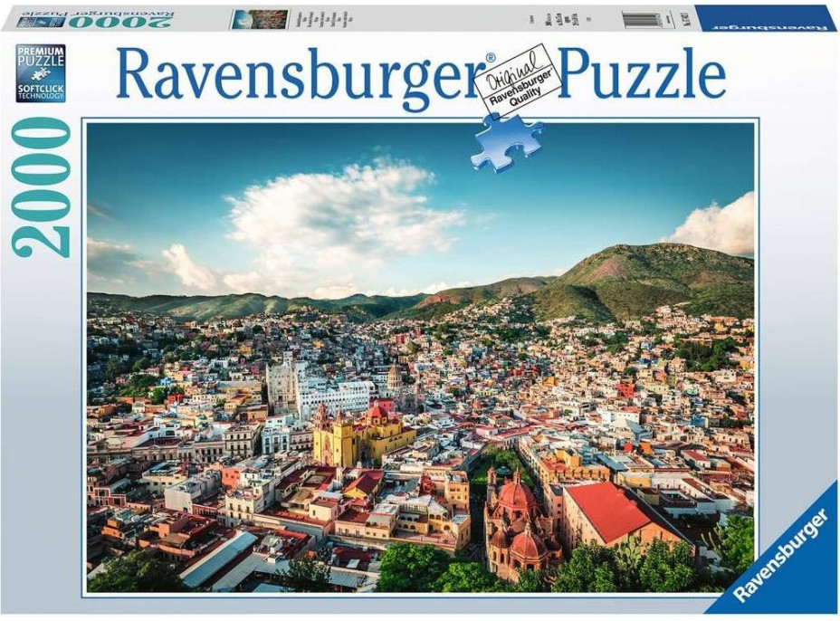 RAVENSBURGER Puzzle Guanajuato, Mexiko 2000 dílků