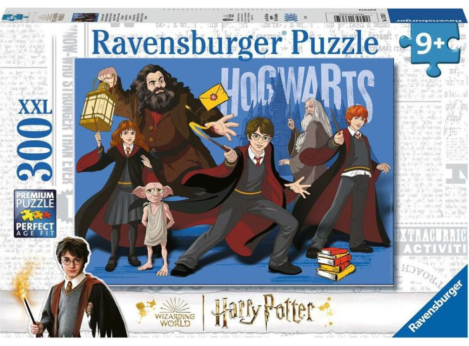 RAVENSBURGER Puzzle Harry Potter a kouzelníci XXL 300 dílků