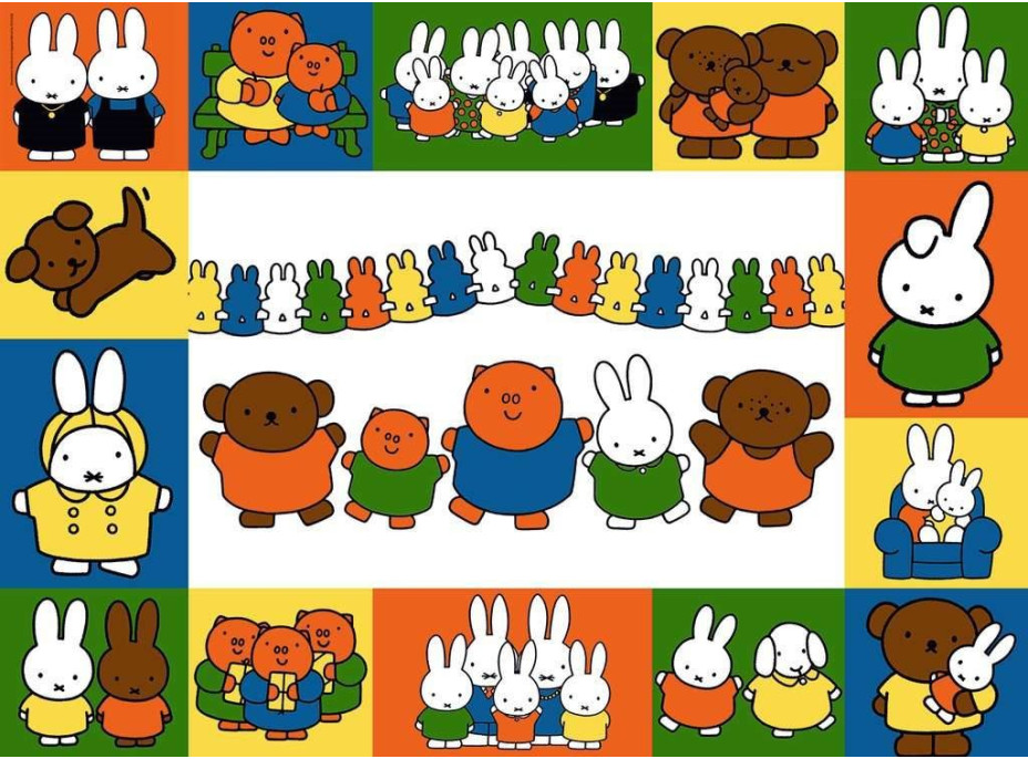 RAVENSBURGER Puzzle Miffy 500 dílků