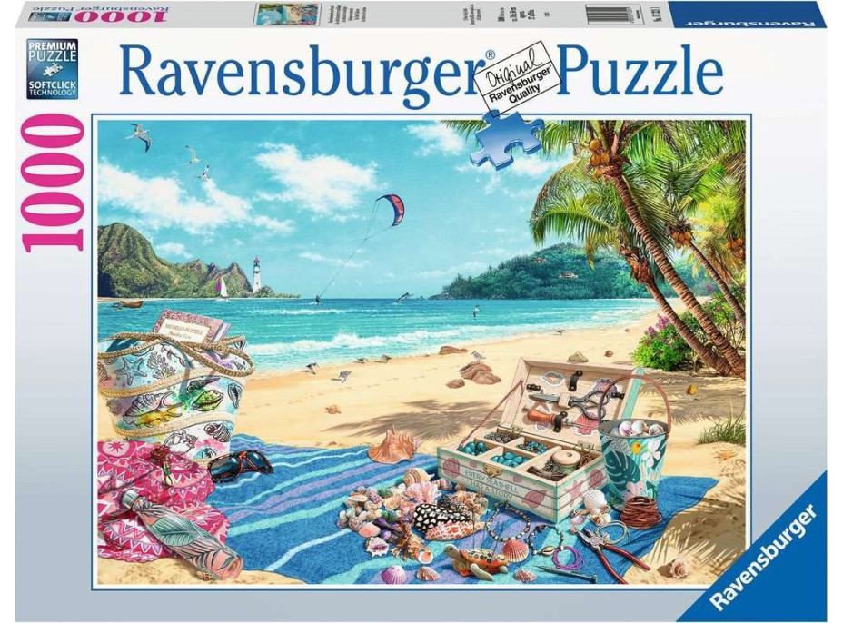 RAVENSBURGER Puzzle Sběratel mušlí 1000 dílků