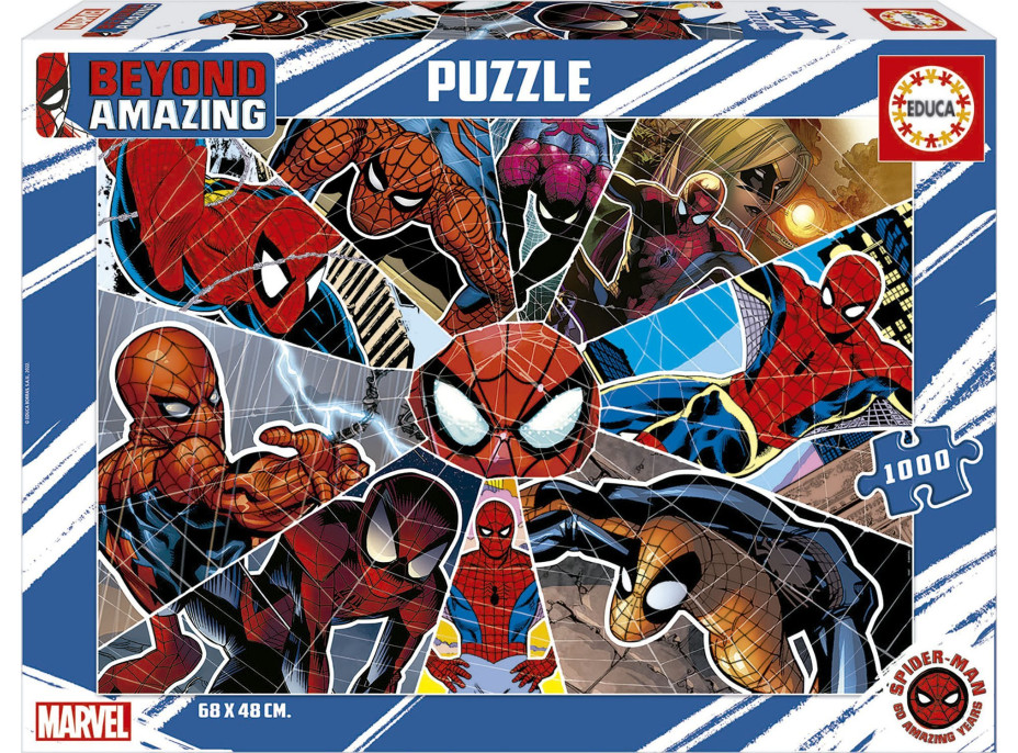 EDUCA Puzzle Spiderman 1000 dílků