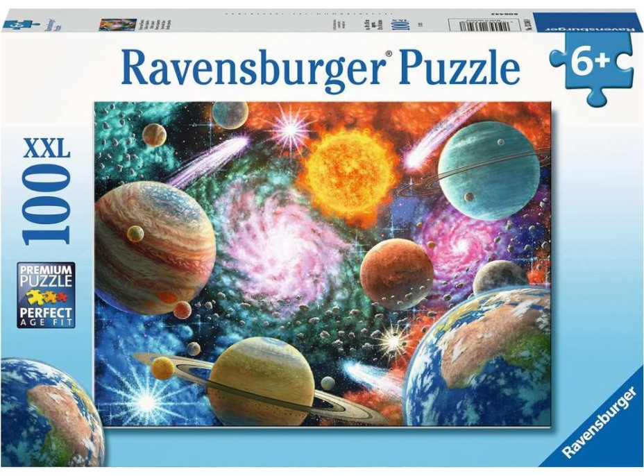 RAVENSBURGER Puzzle Ve vesmíru XXL 100 dílků