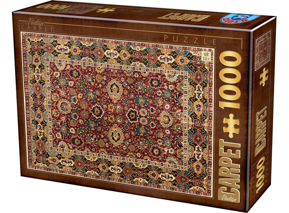 D-TOYS Puzzle Vintage koberec 1000 dílků