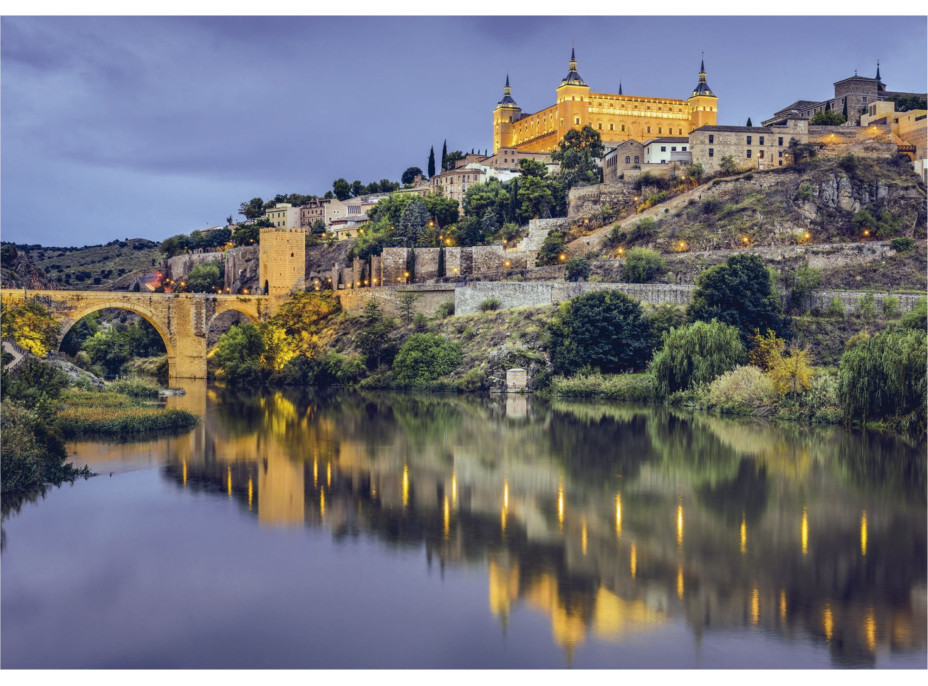 EDUCA Puzzle Západ slunce ve Španělsku: Toledo 1000 dílků