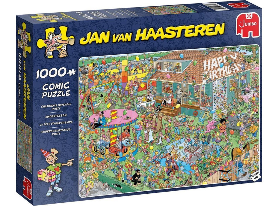 JUMBO Puzzle JvH Dětská narozeninová oslava 1000 dílků