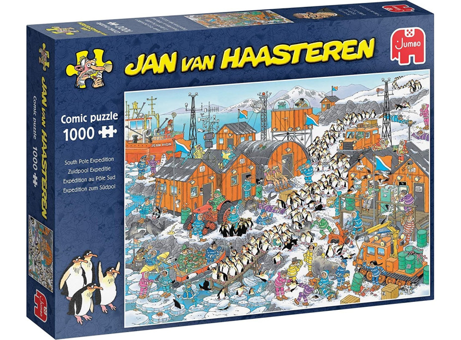 JUMBO Puzzle JvH Expedice na Jižní pól 1000 dílků