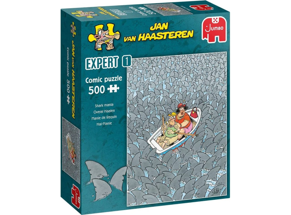 JUMBO Puzzle JvH Expert 1: Žraločí mánie 500 dílků