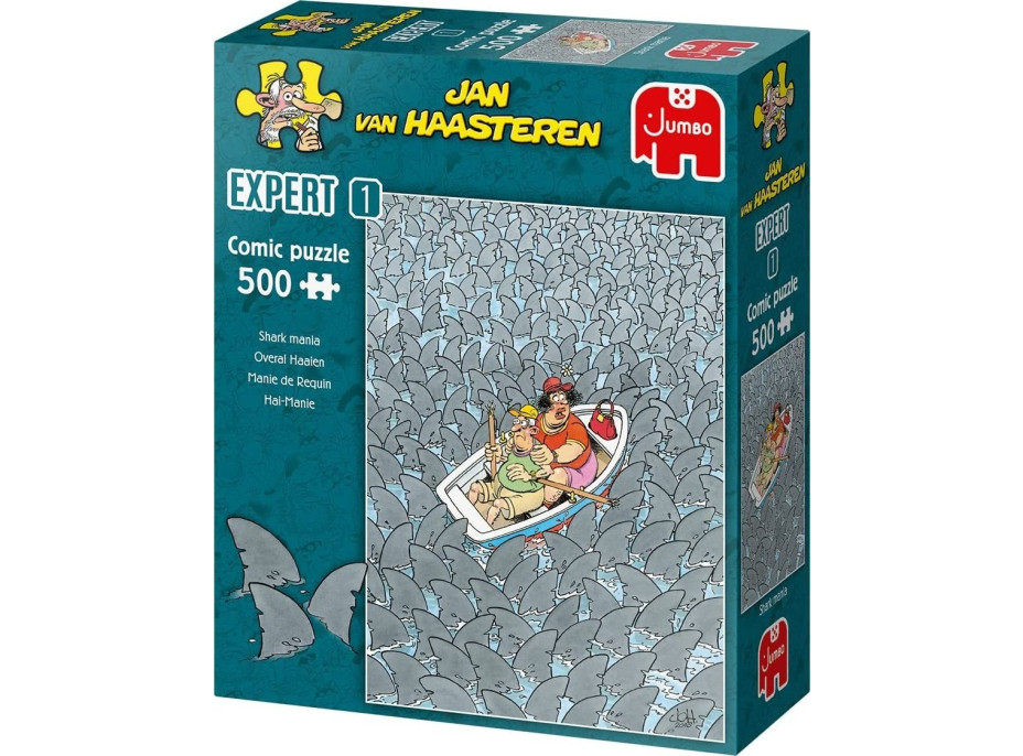 JUMBO Puzzle JvH Expert 1: Žraločí mánie 500 dílků