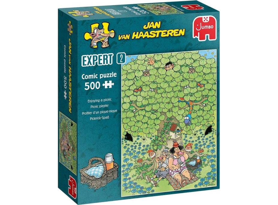 JUMBO Puzzle JvH Expert 2: Potěšení z pikniku 500 dílků