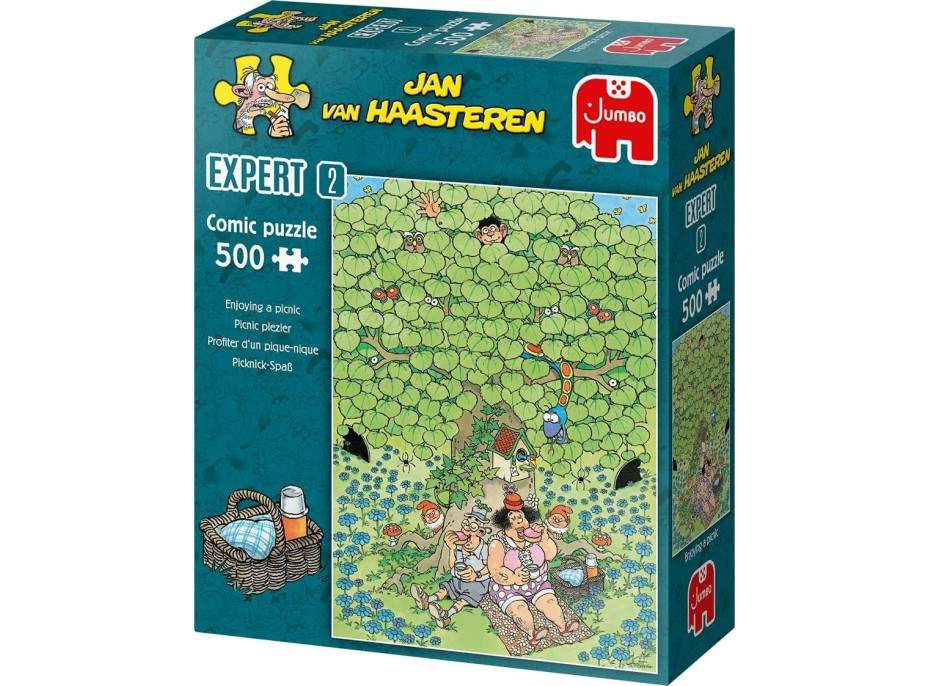 JUMBO Puzzle JvH Expert 2: Potěšení z pikniku 500 dílků