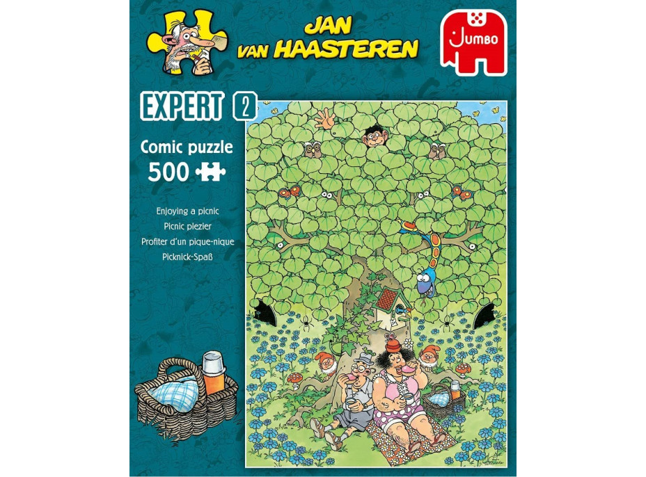 JUMBO Puzzle JvH Expert 2: Potěšení z pikniku 500 dílků