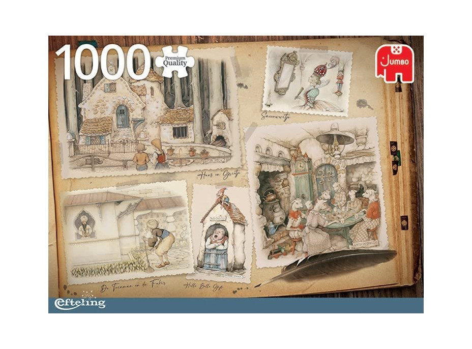 JUMBO Puzzle Kniha pohádek Efteling 1000 dílků