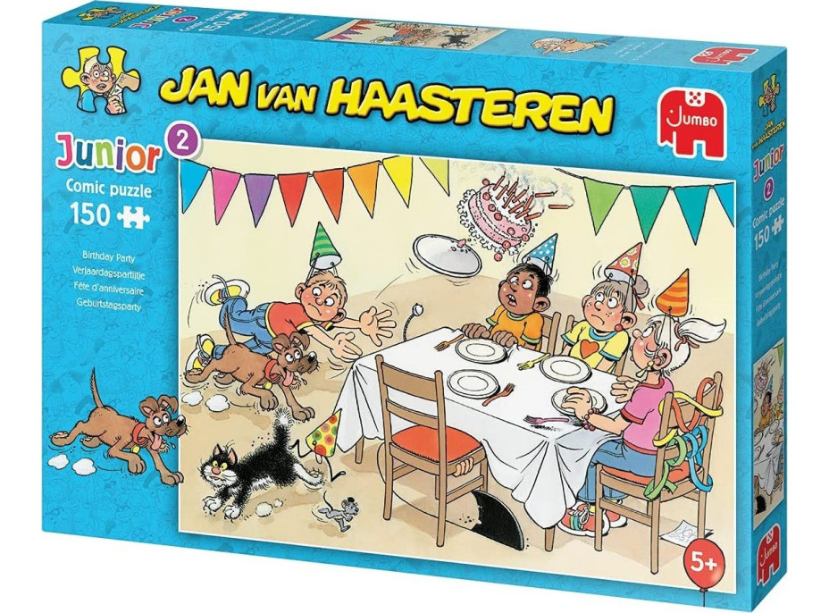 JUMBO Puzzle JvH Junior 2: Narozeninová oslava 150 dílků