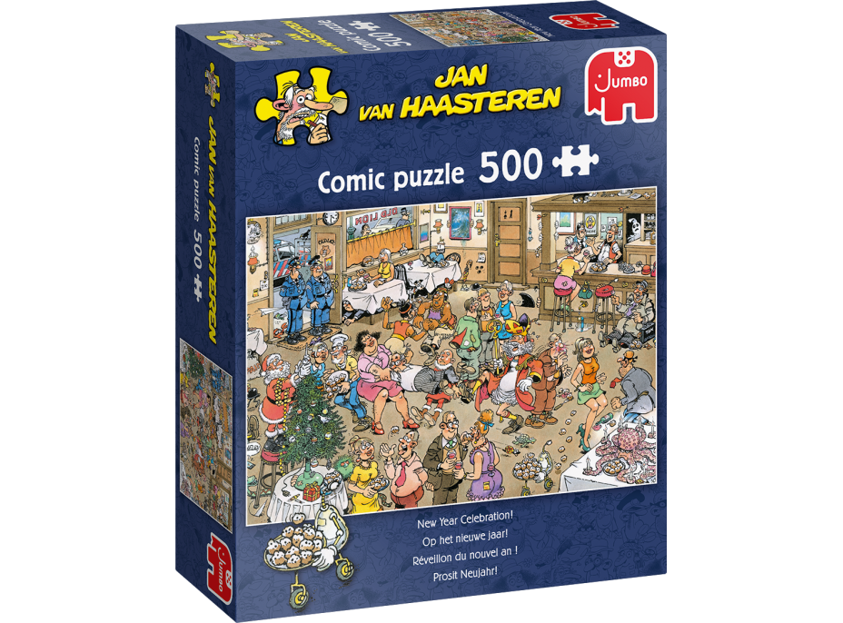 JUMBO Puzzle JvH Oslava Nového roku! 500 dílků