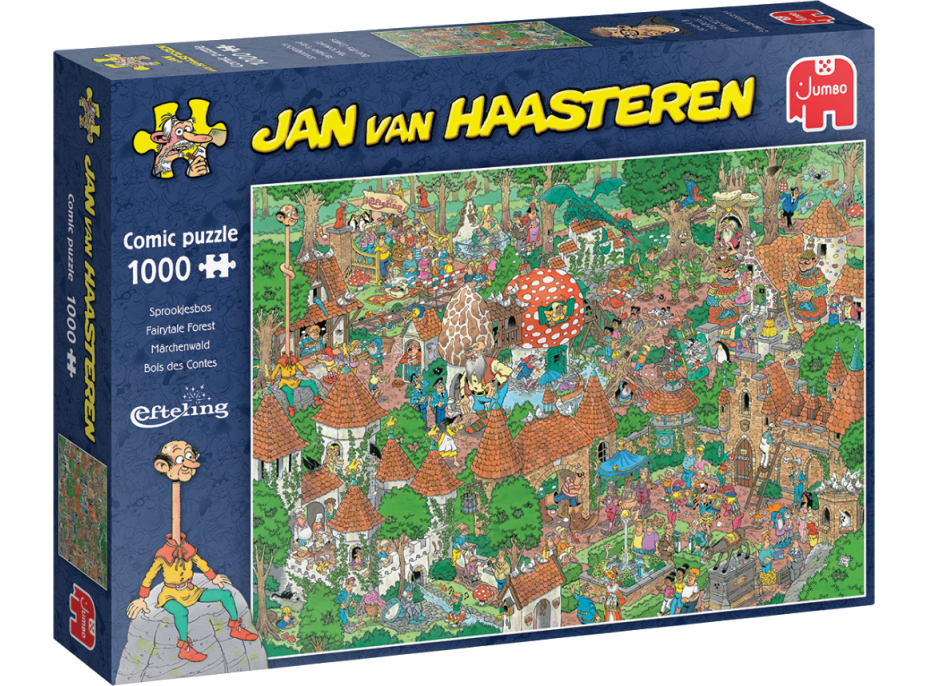 JUMBO Puzzle JvH Pohádkový les Efteling 1000 dílků