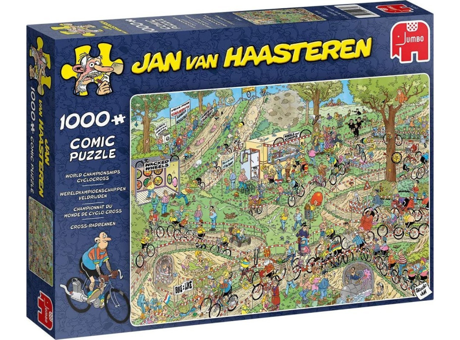 JUMBO Puzzle JvH Světový šampionát v cyklokrosu 1000 dílků