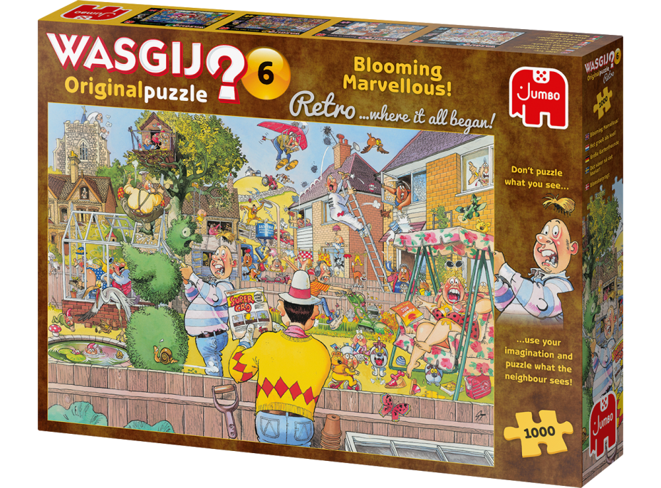 JUMBO Puzzle WASGIJ 6: Zázračný růst! 1000 dílků