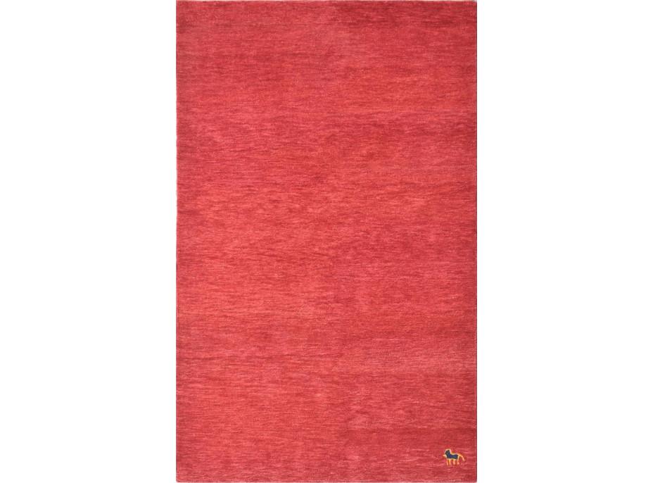 Ručně všívaný kusový koberec Asra wool red