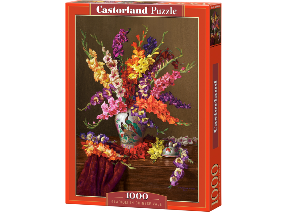 CASTORLAND Puzzle Mečíky v čínské váze 1000 dílků