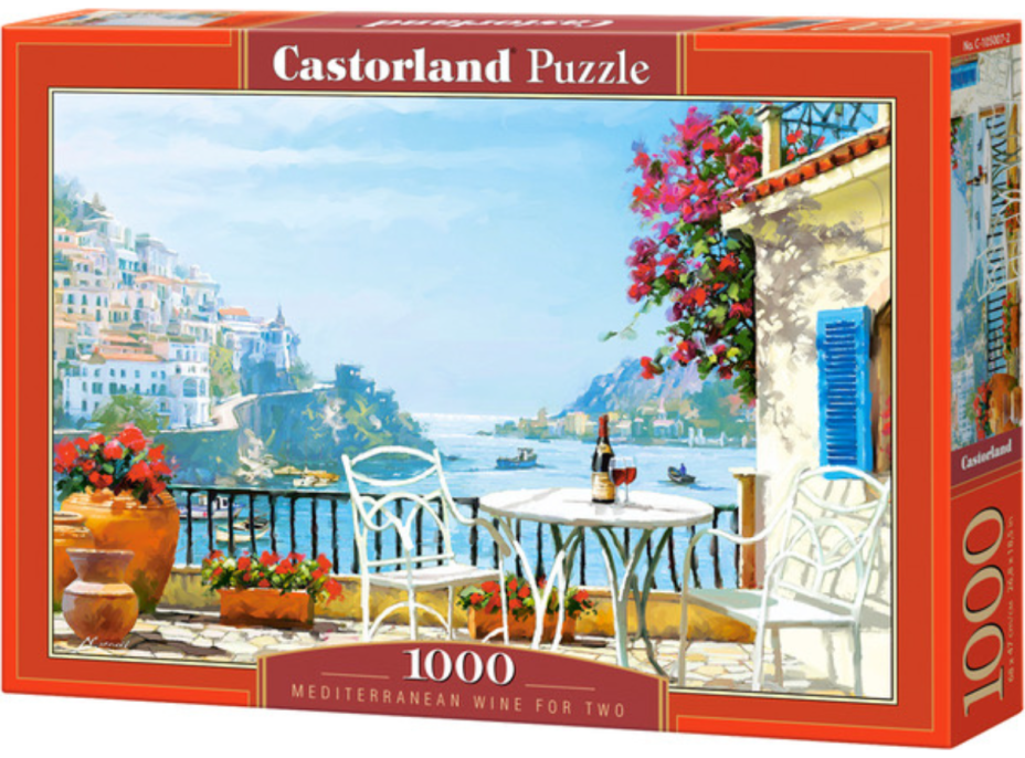 CASTORLAND Puzzle Víno pro dva 1000 dílků