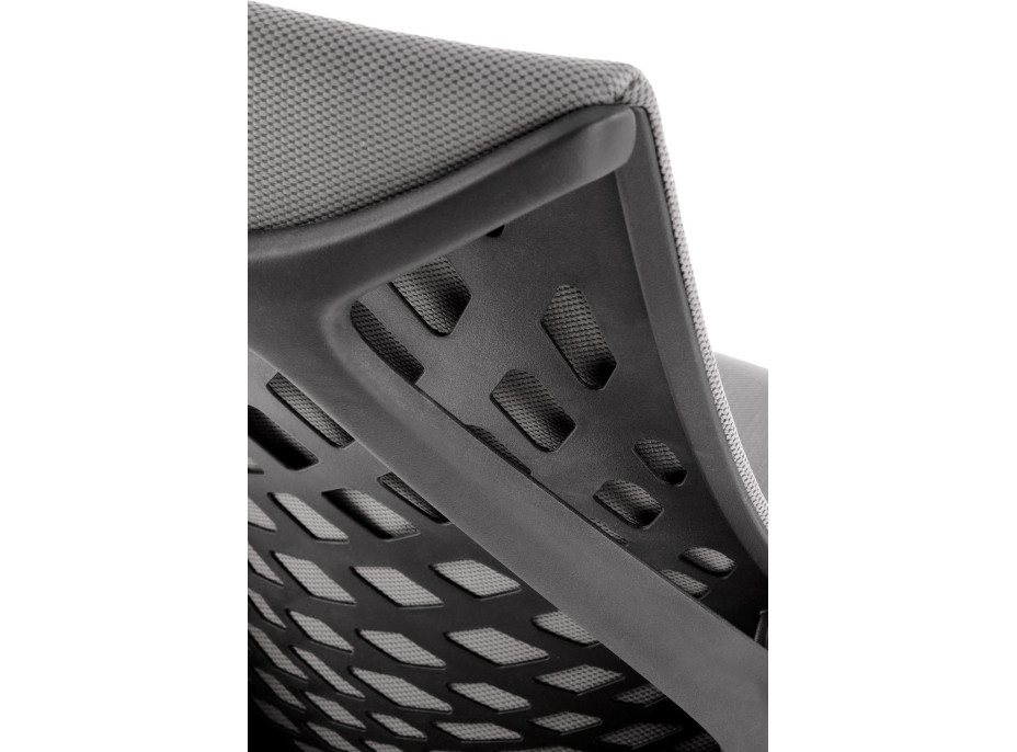 Kancelářská židle CRISTAL - šedá/černá