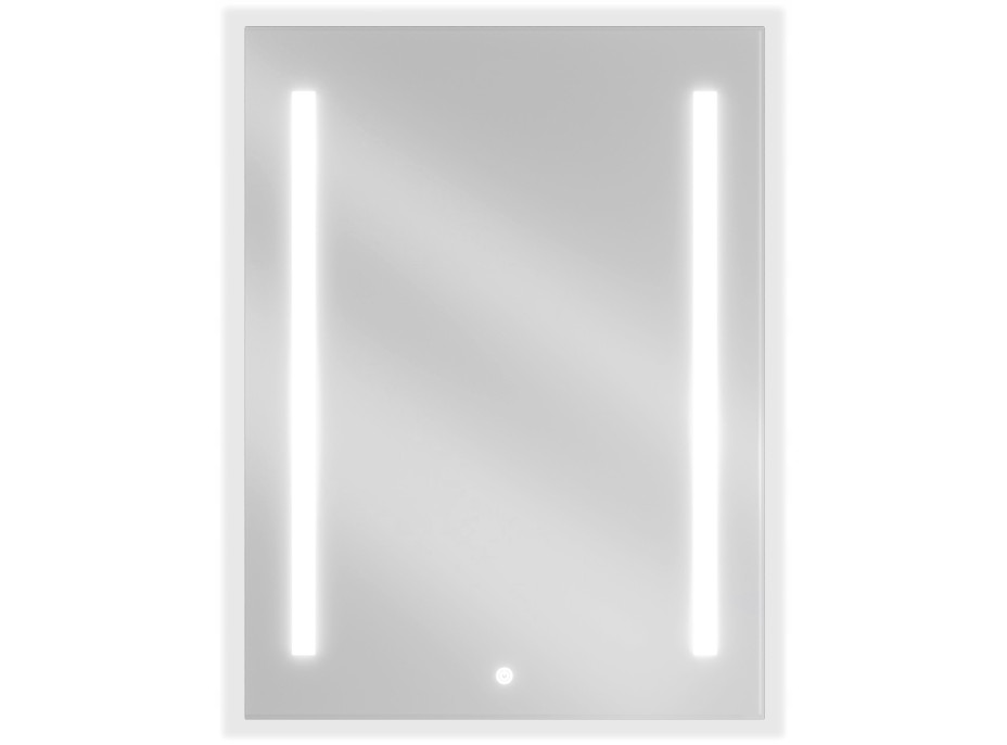 Obdélníkové zrcadlo MEXEN REMI 60x80 cm - s LED podsvícením a vyhříváním, 9804-060-080-611-00