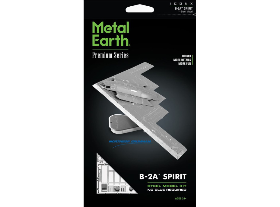 METAL EARTH 3D puzzle B-2A Spirit (ICONX)