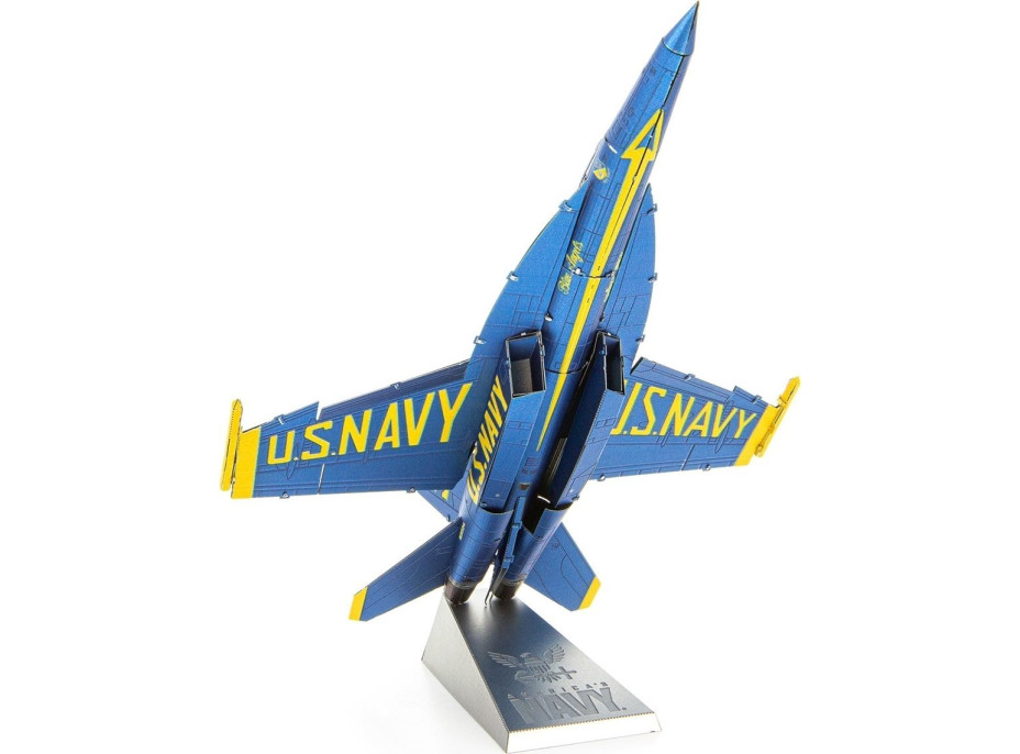 METAL EARTH 3D puzzle F,A-18 Super Hornet - Blue Angels (ICONX)