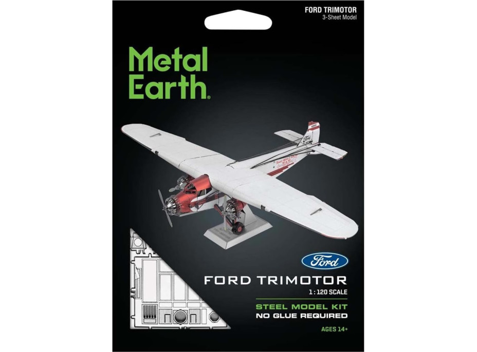 METAL EARTH 3D puzzle Ford Trimotor