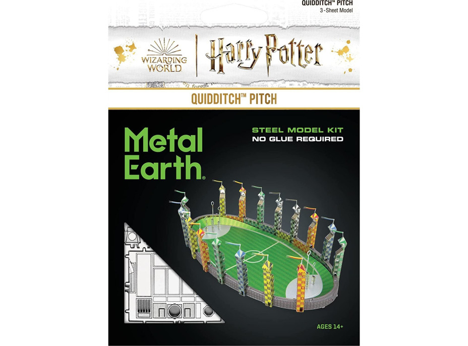 METAL EARTH 3D puzzle Harry Potter: Famfrpálové hřiště