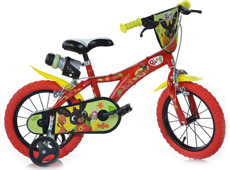 DINO BIKES Dětské kolo 614-BG Bing 14"