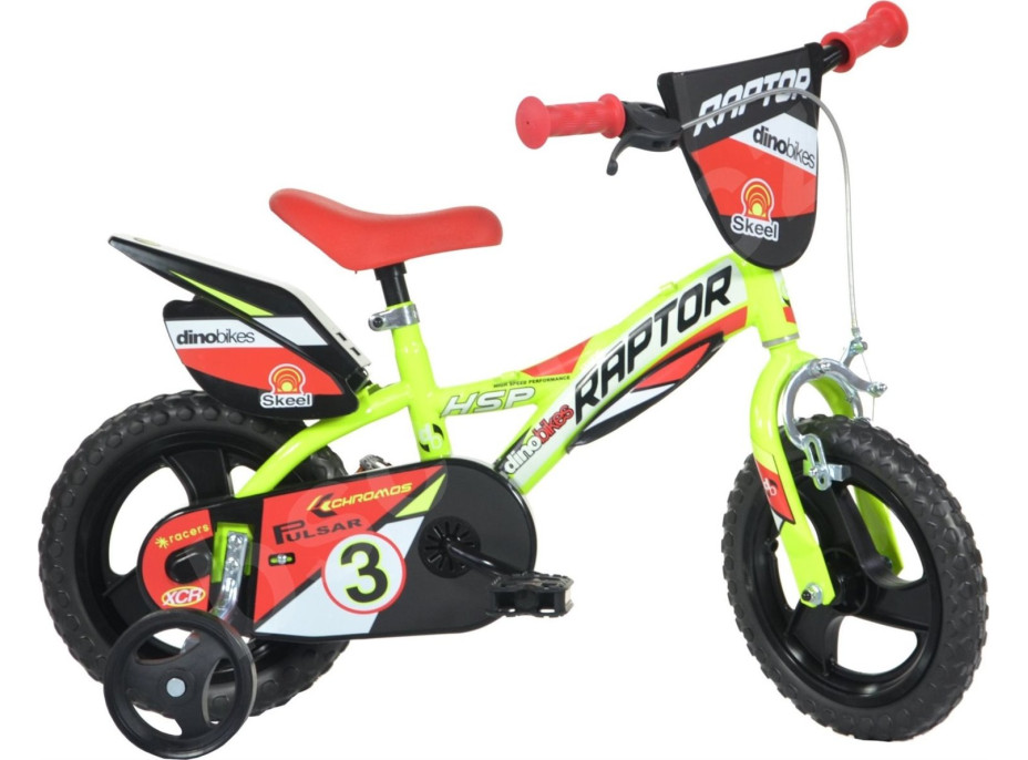 DINO BIKES Dětské kolo 614-03RP Raptor 12"