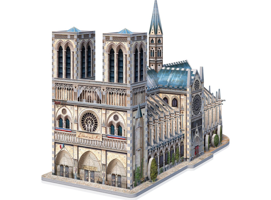 WREBBIT 3D puzzle Assassin's Creed Unity: Notre-Dame 860 dílků