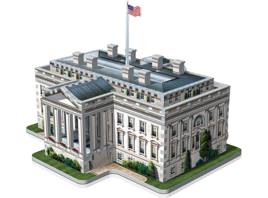 WREBBIT 3D puzzle Bílý dům, Washington 490 dílků