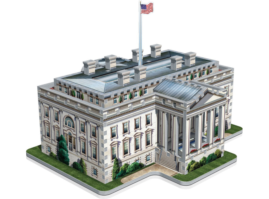 WREBBIT 3D puzzle Bílý dům, Washington 490 dílků