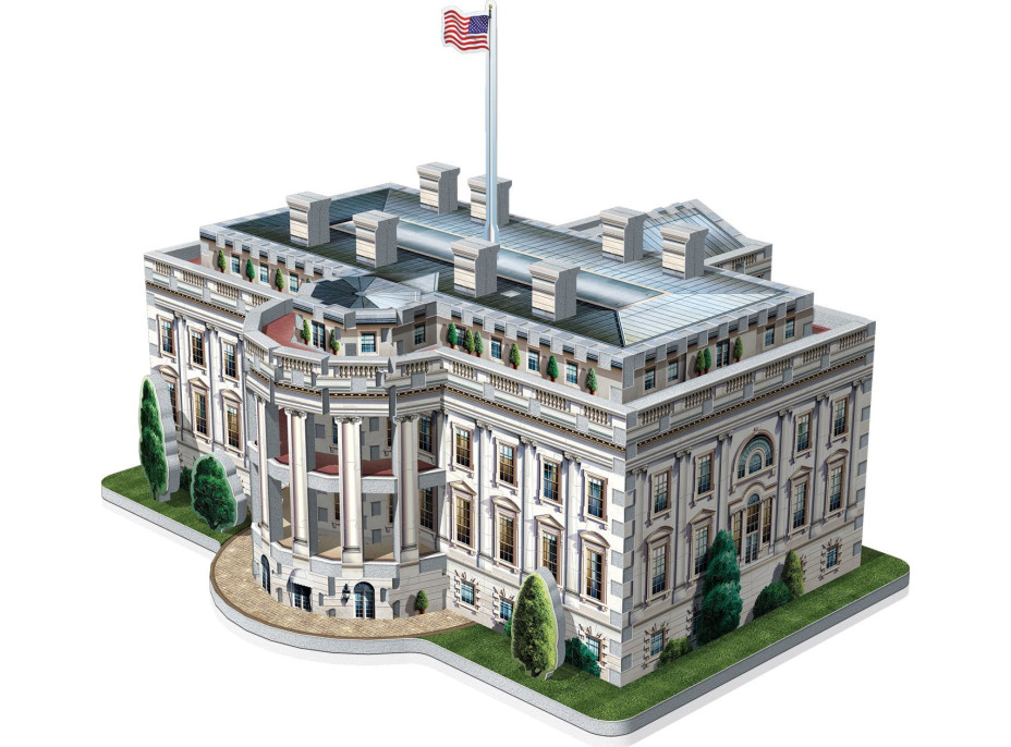 WREBBIT 3D puzzle Bílý dům, Washington 490 dílků