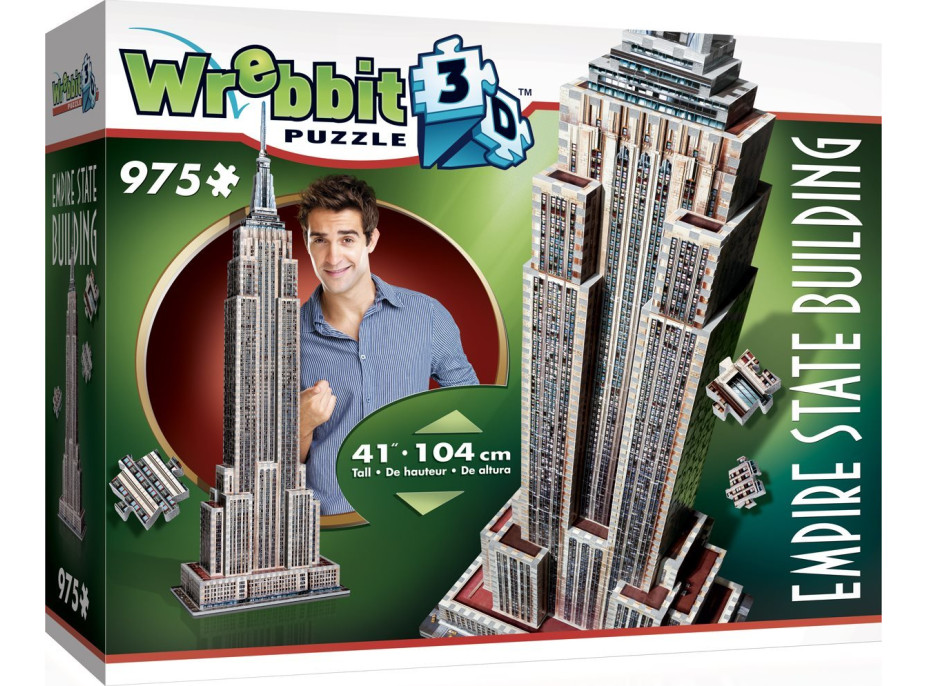 WREBBIT 3D puzzle Empire State Building 975 dílků