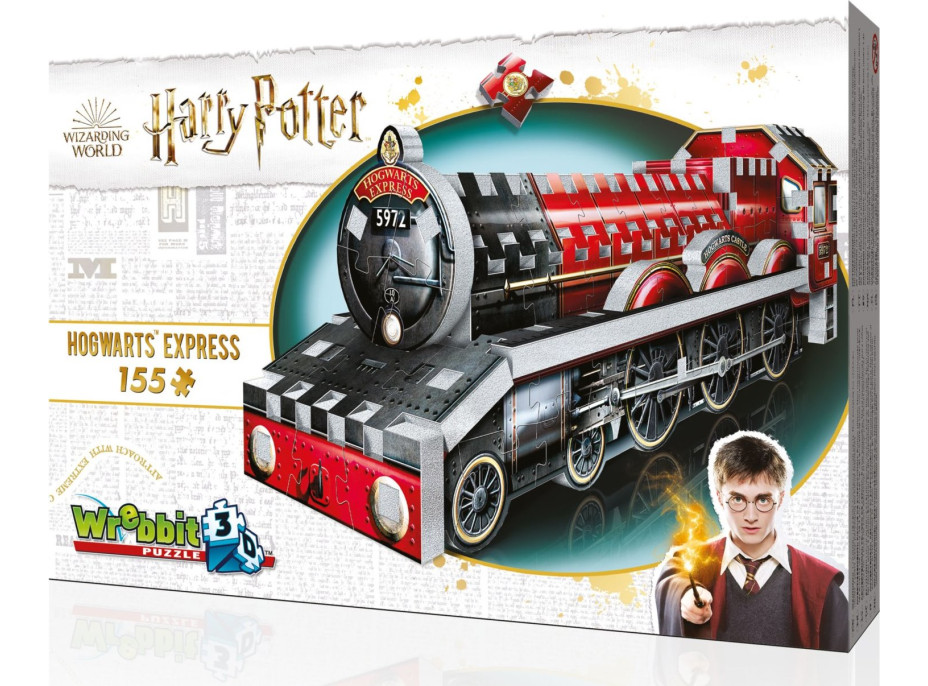 WREBBIT 3D puzzle Harry Potter: Bradavický expres 155 dílků