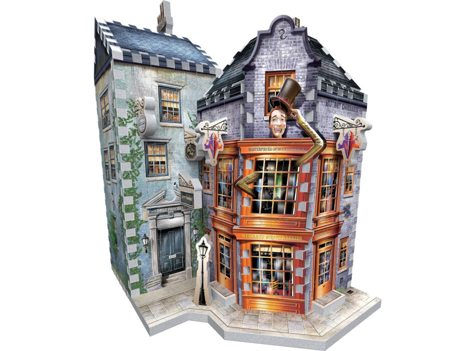 WREBBIT 3D puzzle Harry Potter: Kratochvílné a kouzelnické kejkle a Denní věštec 285 dílků