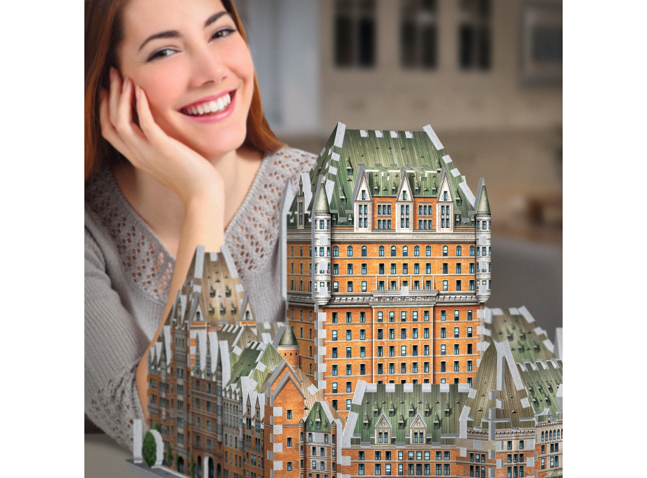 WREBBIT 3D puzzle Le Château Frontenac 865 dílků